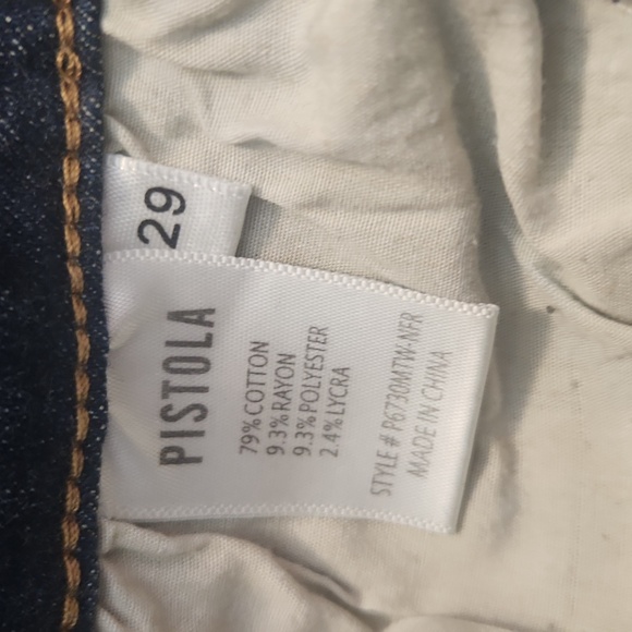 Revolve Pistola Distressed Highwasted Jeans Womens Size 29 - Picture 10 of 11